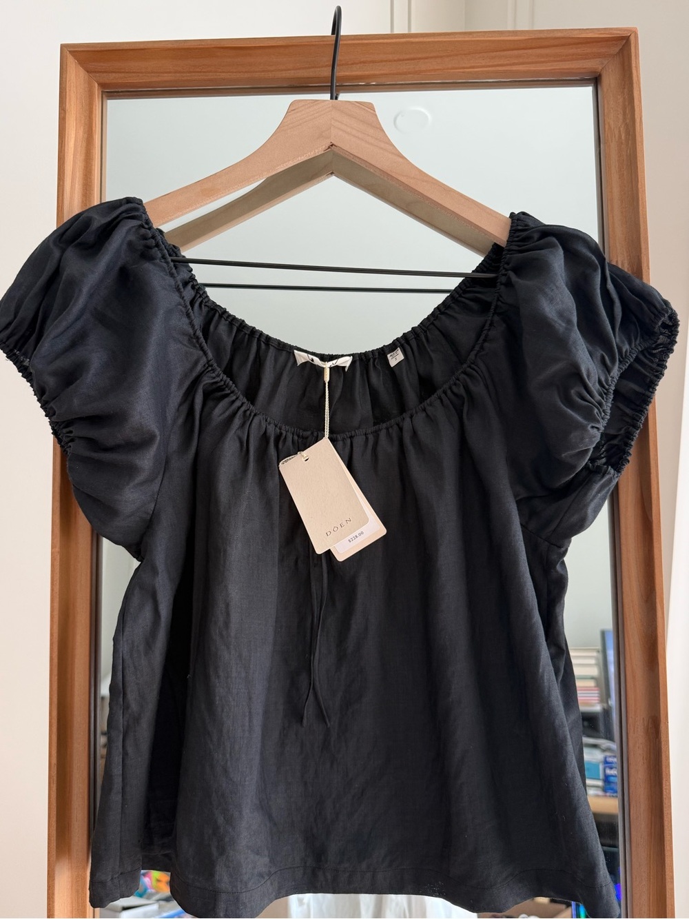 Doen Black Solina Top